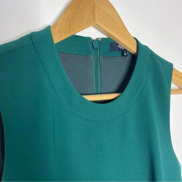 Madewell Green Anywhere Fit & Flare Dress Size 0 - Picture 5 of 7